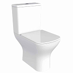Унитаз-компакт Azario Iris 38*60 безободковый с крышкой-сиденьем микролифт Slim Унитаз-компакт Azario Iris 38*60 безободковый с крышкой-сиденьем микролифт Slim