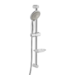Душевая стойка Vitra Cozy A45682EXP 5 режимов с мыльницей хром Душевая стойка Vitra Cozy A45682EXP 5 режимов с мыльницей хром