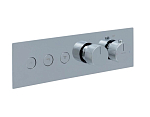 Термостат Allen Brau Liberty X3 5.33003-00 для ванны и душа, встр., 3 выхода (Push key), скрыт.часть, хром Термостат Allen Brau Liberty X3 5.33003-00 для ванны и душа, встр., 3 выхода (Push key), скрыт.часть, хром