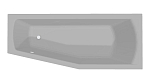 Акриловая ванна C-Bath Nika 160х70 R Акриловая ванна C-Bath Nika 160х70 R