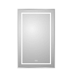 Зеркало BelBagno Kraft SPC-KRAFT-500-800-LED-TCH-WARM 50*80 сатин с Led-подсветкой и функцией антизапотевания