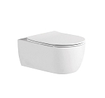 Подвесной унитаз Aquatek Европа AQ1106L-00 36*52,5 безободковый с крышкой-сиденьем микролифт Slim Подвесной унитаз Aquatek Европа AQ1106L-00 36*52,5 безободковый с крышкой-сиденьем микролифт Slim