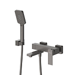 Смеситель Cezares Slider SLIDER-VD-GM для ванны и душа оружейная сталь Смеситель Cezares Slider SLIDER-VD-GM для ванны и душа оружейная сталь