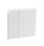 Зеркало-шкаф Grossman Адель 80 белый глянец R с LED подсветкой