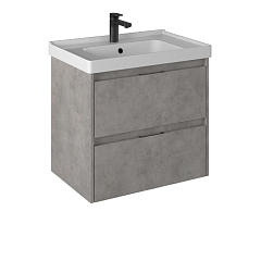 Тумба с раковиной Briz Чикаго 70 бетон