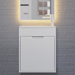 Тумба под раковину Uperwood Modul 50 белая матовая Тумба под раковину Uperwood Modul 50 белая матовая