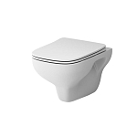 Подвесной унитаз AM.PM X-Joy S 36*52 безободковый с крышкой-сиденьем микролифт Slim Подвесной унитаз AM.PM X-Joy S 36*52 безободковый с крышкой-сиденьем микролифт Slim