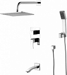 Душевой комплект Lemark Unit LM4522C с изливом скрытый монтаж хром Душевой комплект Lemark Unit LM4522C с изливом скрытый монтаж хром