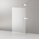 Душевая перегородка Cezares LIBERTA-L-2-130-120-C-Cr Walk-in 130*120*195 L/R с возможностью двустороннего входа без поддона Душевая перегородка Cezares LIBERTA-L-2-130-120-C-Cr Walk-in 130*120*195 L/R с возможностью двустороннего входа без поддона