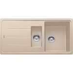 Кухонная мойка Franke Basis 97*50 гранитная крошка бежевая полуторная с крылом Кухонная мойка Franke Basis 97*50 гранитная крошка бежевая полуторная с крылом