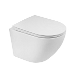 Подвесной унитаз BelBagno Sfera-R BB046CHR/BB902SC 35,5*49 безободковый с крышкой-сиденьем микролифт Подвесной унитаз BelBagno Sfera-R BB046CHR/BB902SC 35,5*49 безободковый с крышкой-сиденьем микролифт