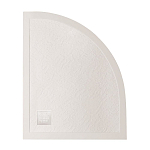 Душевой поддон BelBagno Uno 120*90*3,5 белый с сифоном и белой матовой декоративной накладкой L