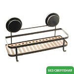 Полка Fixsen Magic FX-930B-1 одноярусная черная/дерево Полка Fixsen Magic FX-930B-1 одноярусная черная/дерево