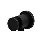 Шланговое подключение Ravak 706.20 с держателем душевой лейки черное матовое Шланговое подключение Ravak 706.20 с держателем душевой лейки черное матовое