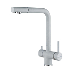 Смеситель Paulmark Skalen Sk213020-310 для кухни с функцией подключения фильтра гранитная крошка серый Смеситель Paulmark Skalen Sk213020-310 для кухни с функцией подключения фильтра гранитная крошка серый