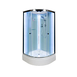 Душевая кабина Deto D271S 100х100х220 с контурной подсветкой