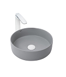 Накладная раковина WeltWasser Elbach 3134 MFG 35,5*35,5 светло-серая матовая Накладная раковина WeltWasser Elbach 3134 MFG 35,5*35,5 светло-серая матовая