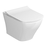 Подвесной унитаз Ravak Classic RimOFF 37*51,5 безободковый Подвесной унитаз Ravak Classic RimOFF 37*51,5 безободковый