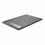 Душевой поддон WasserKRAFT Wiese 84T35 140х80х4 серый матовый Душевой поддон WasserKRAFT Wiese 84T35 140х80х4 серый матовый
