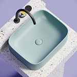 Накладная раковина Ceramicanova Element 50,5*38 зеленая матовая Накладная раковина Ceramicanova Element 50,5*38 зеленая матовая