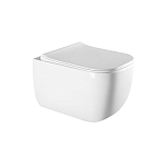 Подвесной унитаз Vincea Form 36*52,5 безободковый с крышкой-сиденьем микролифт Slim Подвесной унитаз Vincea Form 36*52,5 безободковый с крышкой-сиденьем микролифт Slim