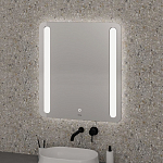 Зеркало Grossman Lara 60*80 Led с сенсорным выключателем и гравировкой Зеркало Grossman Lara 60*80 Led с сенсорным выключателем и гравировкой