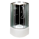 Душевая кабина AvaCan B10 Black 100х100х208 без крыши Душевая кабина AvaCan B10 Black 100х100х208 без крыши