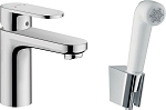 Смеситель Hansgrohe Vernis Blend 71215000 для раковины с гигиеническим душем хром Смеситель Hansgrohe Vernis Blend 71215000 для раковины с гигиеническим душем хром
