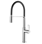 Смеситель Rush MS9035-35Black для кухни с гибким изливом черный Смеситель Rush MS9035-35Black для кухни с гибким изливом черный