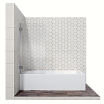 Шторка на ванну Ambassador Bath Screens 16041101 70*140 L/R Шторка на ванну Ambassador Bath Screens 16041101 70*140 L/R
