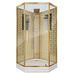 Душевая кабина Niagara Luxe NG-7717GBK 100х100х210 без крыши L/R Душевая кабина Niagara Luxe NG-7717GBK 100х100х210 без крыши L/R