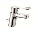 Смеситель Kludi Pure&Easy Care 372840565 для раковины донный клапан Смеситель Kludi Pure&Easy Care 372840565 для раковины донный клапан