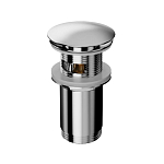 Донный клапан для раковины Whitecross A706CR 1 1/4 Click-clack универсальный хром