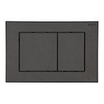 Клавиша смыва Black & White Universe WPI-09530GM серая матовая