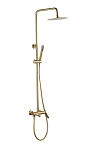 Душевая стойка Esko ST1425SHAGold Shanghai Gold с изливом