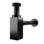 Сифон для раковины WasserKRAFT A169 черный, покрытие Soft-touch Сифон для раковины WasserKRAFT A169 черный, покрытие Soft-touch
