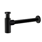 Сифон для раковины Timo 958/03L черный матовый Сифон для раковины Timo 958/03L черный матовый
