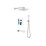 Душевой комплект Aquatek Либра AQ1673CR Set 4в1 Душевой комплект Aquatek Либра AQ1673CR Set 4в1