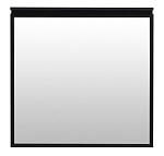Зеркало Allen Brau Priority 1.31015.BB 80*75 с Led-подсветкой черный браш