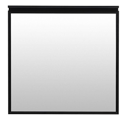 Зеркало Allen Brau Priority 1.31015.BB 80*75 с Led-подсветкой черный браш
