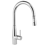 Смеситель Raiber Graceful RP-011 для кухни выдвижной излив хром Смеситель Raiber Graceful RP-011 для кухни выдвижной излив хром