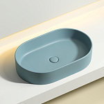 Накладная раковина Ceramicanova Element 60,8*38,5 зеленая матовая Накладная раковина Ceramicanova Element 60,8*38,5 зеленая матовая
