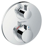 Внешняя часть для термостата Hansgrohe Ecostat S 15757000 Внешняя часть для термостата Hansgrohe Ecostat S 15757000