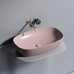 Накладная раковина Ceramicanova Element 60*38 розовая матовая Накладная раковина Ceramicanova Element 60*38 розовая матовая