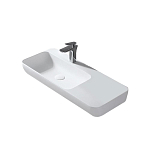 Раковина Vincea VWB-6S590MW 90*40 белая матовая L