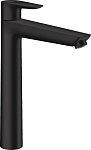 Смеситель Hansgrohe Talis E 71716670 для раковины с донным клапаном черный матовый Смеситель Hansgrohe Talis E 71716670 для раковины с донным клапаном черный матовый