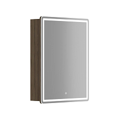 Зеркало-шкаф Sancos Mirror 59*74 с Led подсветкой дуб чарльстон R Зеркало-шкаф Sancos Mirror 59*74 с Led подсветкой дуб чарльстон R