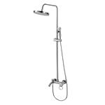 Душевая стойка Fmark FM2407L с изливом сатин Душевая стойка Fmark FM2407L с изливом сатин