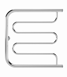 Водяной полотенцесушитель Indigo Фокстрот Standart 60*40 серебристый