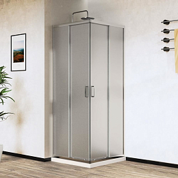 Душевой уголок Vincea City 100*90*195 стекло текстурированное без поддона